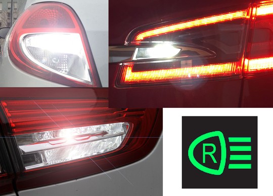 Pack Feux de recul LED pour Citroen C3 II