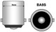 2 x AMPOULES 2 LEDS SMD CANBUS - BA9S