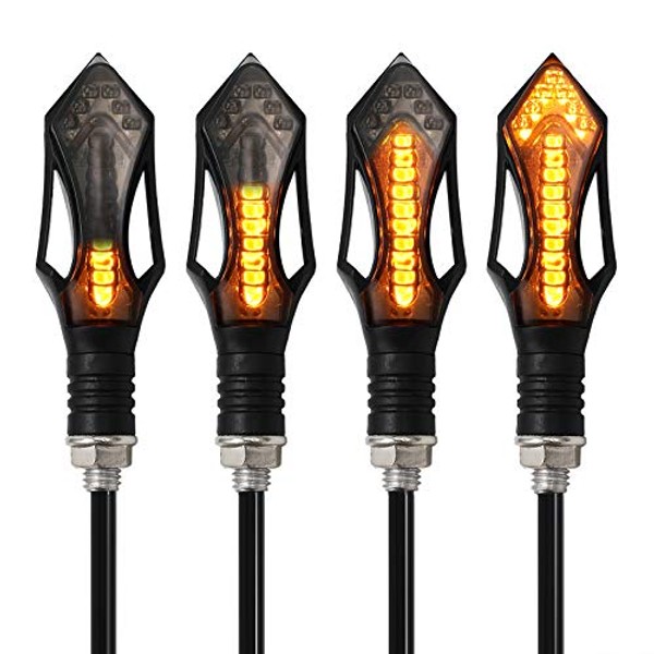 Clignotant LED défilant Moto flèche  séquentiel LS12LED