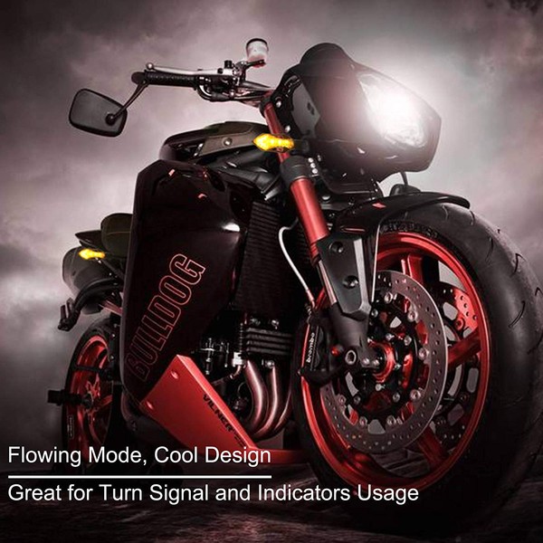 Clignotant LED défilant Moto flèche  séquentiel LS12LED