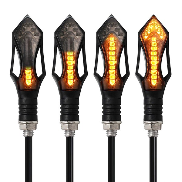 Clignotant LED défilant Moto flèche  séquentiel LS12LED