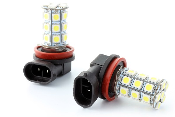 2 x Ampoules H1 LED SMD 25 LED