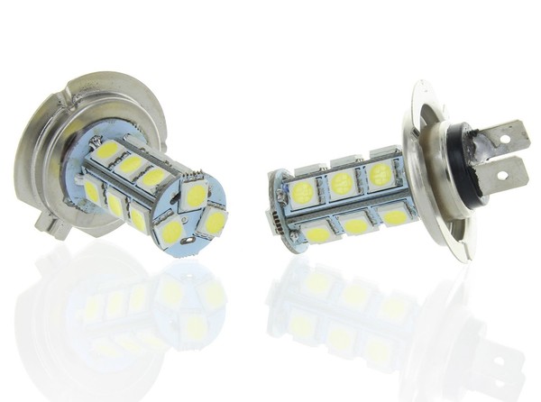 2x Ampoules H7 24V - LED SMD 18 LED