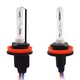 2 x H9B 6000K 35W