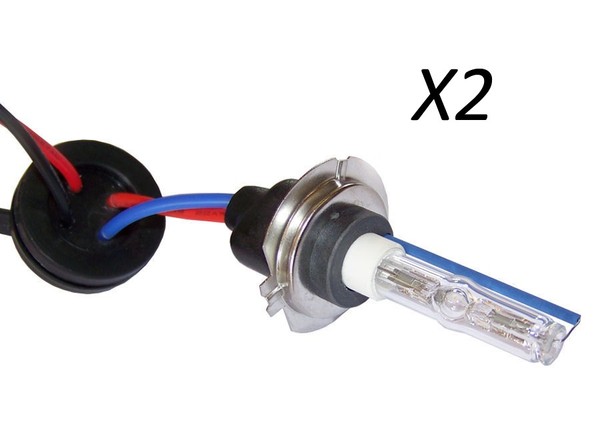 2 x Ampoules xénon pour kit HID