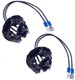 2 Adaptateurs cablés Porte Ampoules GOLF 6 & 7 / Scirocco / TOURAN