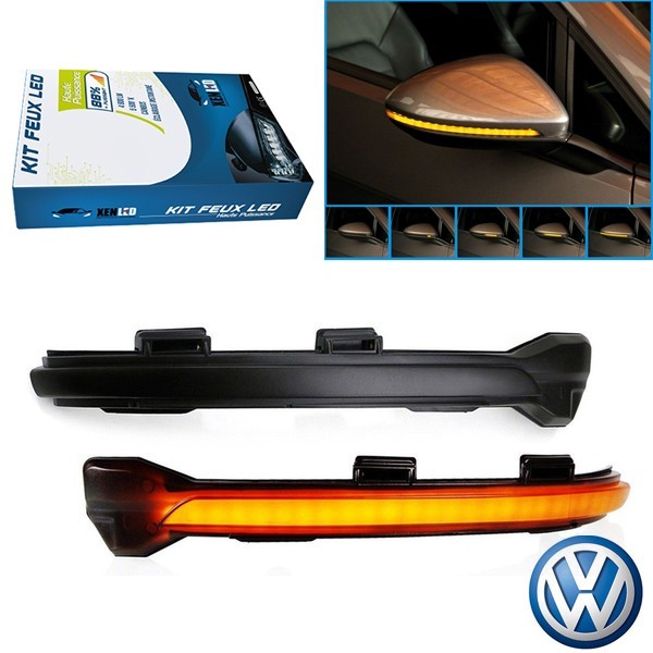 Clignotants Rétroviseur LED Dynamique Défilant GOLF 7
