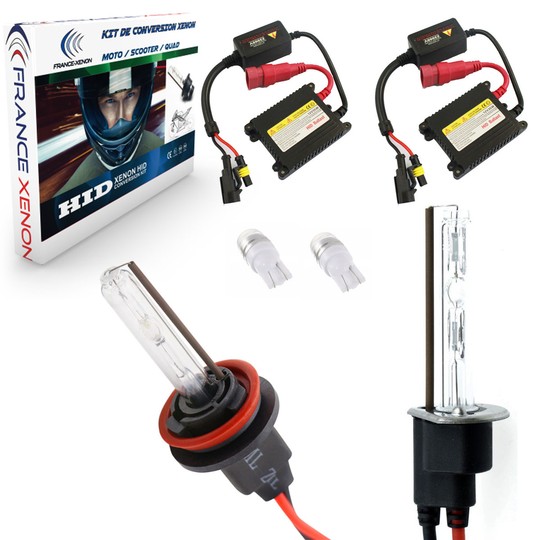Pack xénon H1 + H9 6000K