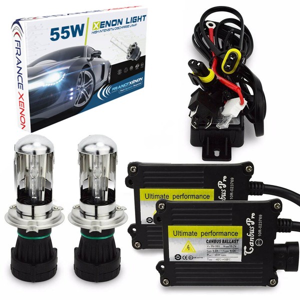 H4-3 bi-xénon - 55W 8000K - NORMAL Ballast  - voiture