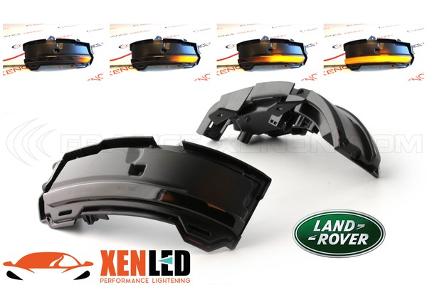 Répétiteurs Rétro LED Dynamique Défilant RANGE ROVER EVOQUE 2014 - 2017