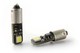 2 x AMPOULES 2 LEDS SMD CANBUS - BA9S