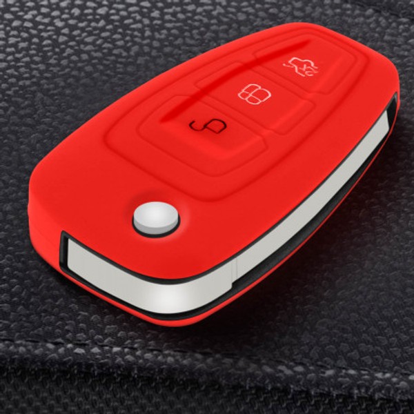 Capa de proteção de chave FORD RED