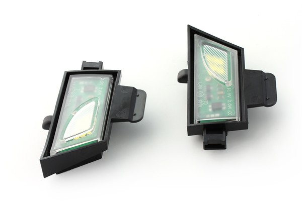 Pacote de 2 luzes LED para espelhos retrovisores compatíveis com Golf 7 e compatíveis com Touran