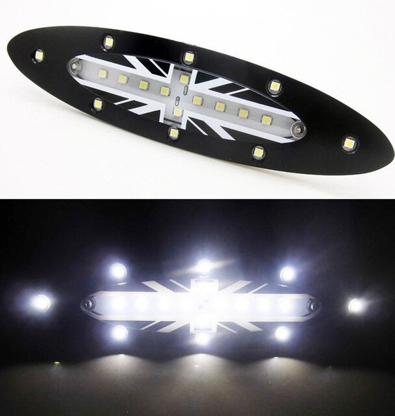 Plafon Full LED - Union Jack Black - Mini R56 de 2006 - Branco