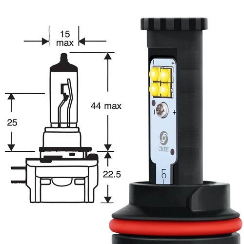 H11B LED kitleri - PGJY19-2