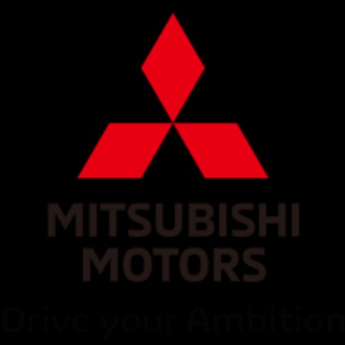 MITSUBISHI-Schild