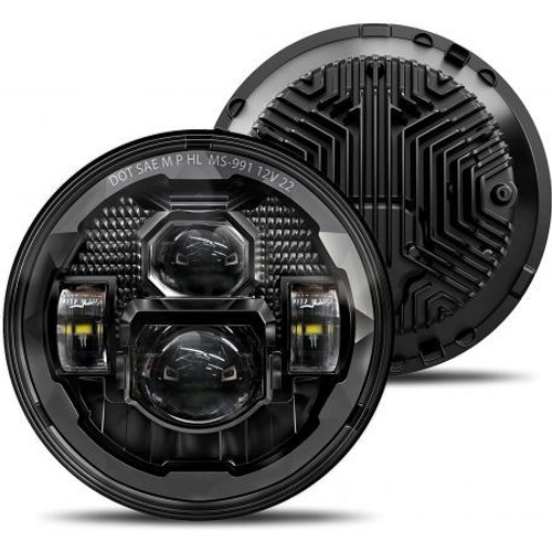 Phares LED 7"