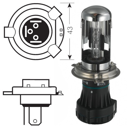 H4 - Bi-Xenon 75W
