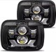 Full LED Square Headlights 5x7 - Motorcycle - Car