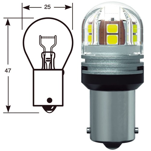 P21W - BA15S