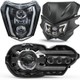 Motorcykel LED-forlygter og optik