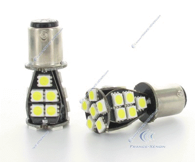 ampoule P21/5W LED 21 SMD CANBUS anti erreur