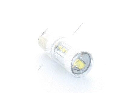 ampoule double couleur P21W LED CREE XB-D blanc