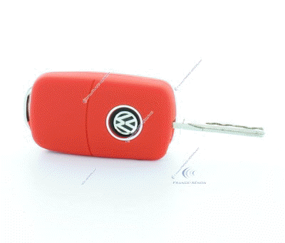 Housse de clés VW volkswagen rouge