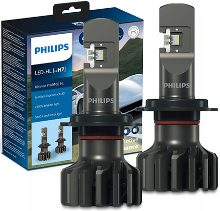 Philips Ultinon Pro9100 LED-Kit – Volvo V70 Gen3 – 100 % kompatibel mit  Abblendlicht - France-Xenon