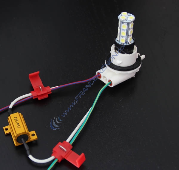 ejemplo de funcionamiento del LED anti error