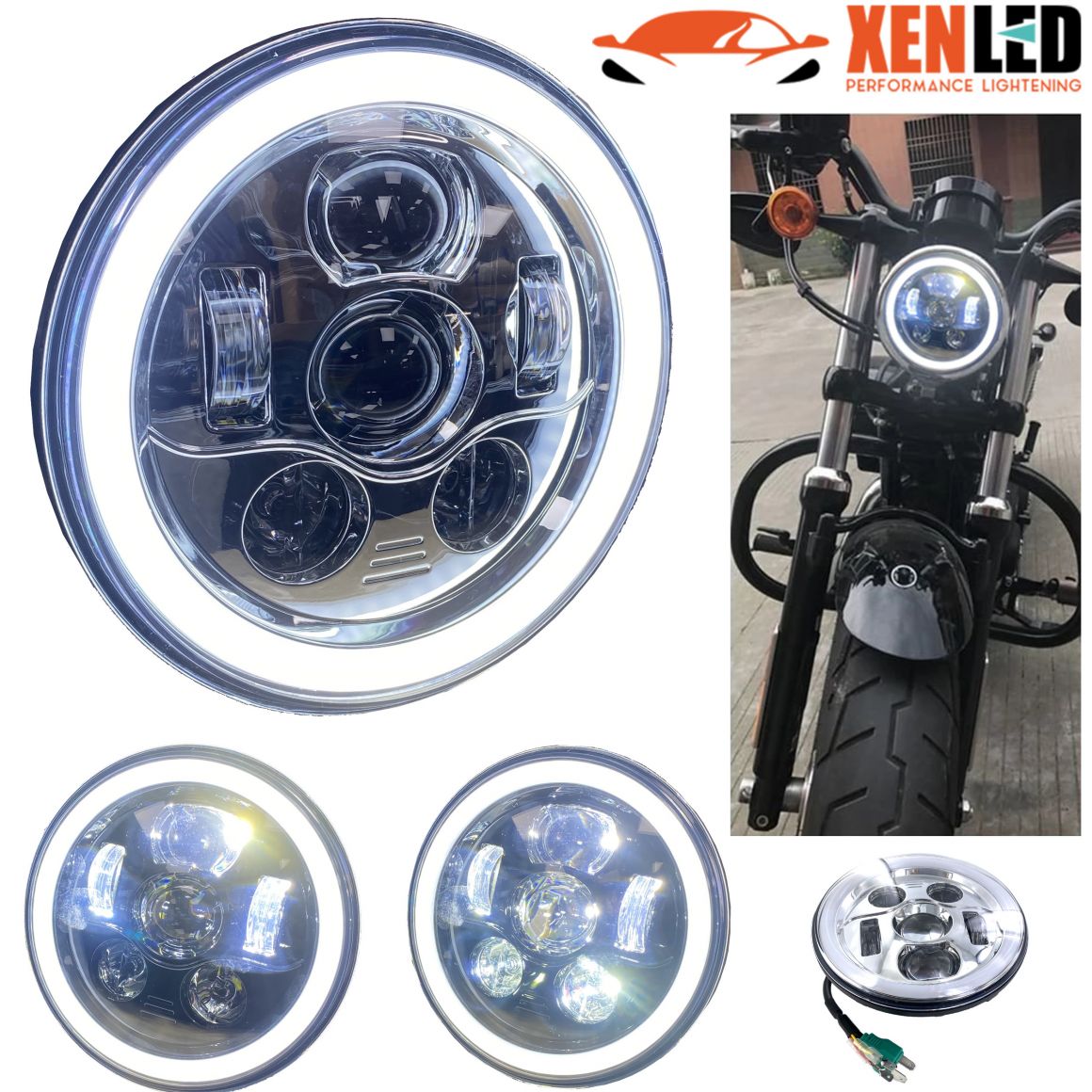 LED Licence plate pack (xenon white) for Moto-Guzzi Sport 1200