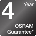 Reliable OSRAM quality stands for less lamp replacements